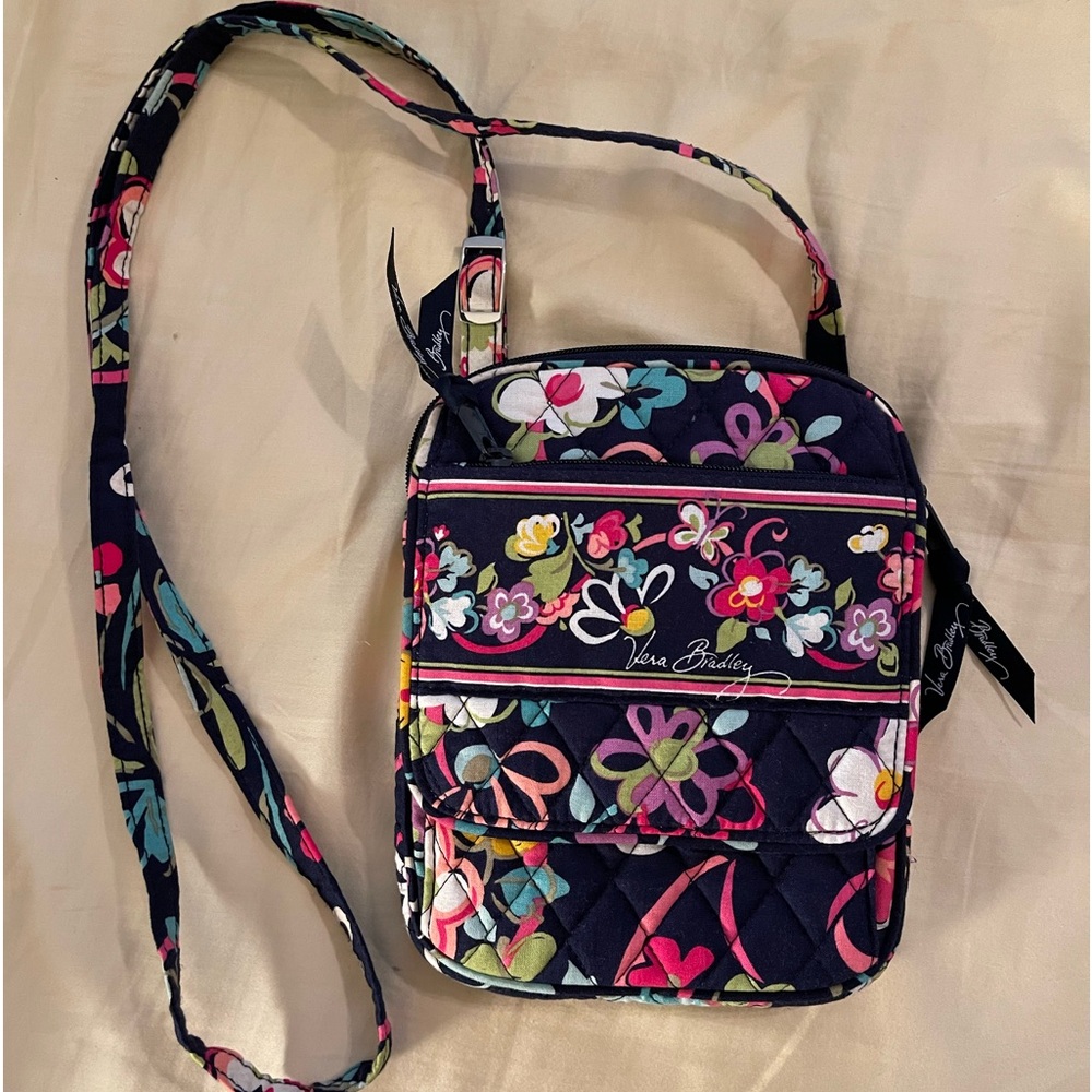 Vera Bradley mini crossbody purse.